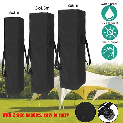 Waterproof Gazebo Carry Bag Marquee Travel Polyester 3 Sizes With 2 Side Handles • $25.75