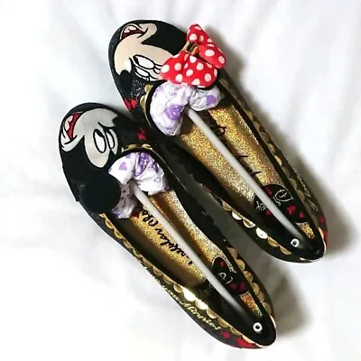 Irregular Choice Disney Mickey & Minnie Mouse Flats Multicolor • $124.20