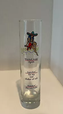 Jimmy Buffett “Margaritaville” Orlando Tall 7 1/2” H Commemorative Shot Glass • $8.50