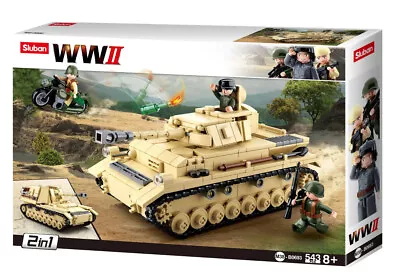 WW2 Tank Panzer Iv 543 Pcs • $49.98