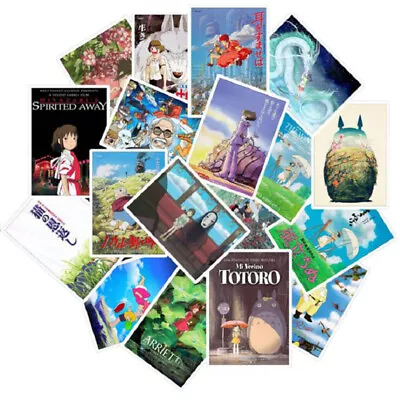 25x Miyazaki Hayao Animator Movie Sticker Decal For Car Home Wall Laptop Luggage • $2.49