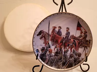 Danbury Mint  LEE'S LIEUTENANTS  Mort Kunstler Heroes Of The Confederacy Plate • $19.95