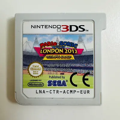 Mario & Sonic At The London 2012 Olympic Games - Nintendo 3DS Cartridge • $12