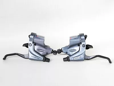 Shimano Claris 2/3 X 8 Speed Flat Handlebar Dual Control Levers ST-R240 ST-R243 • $35