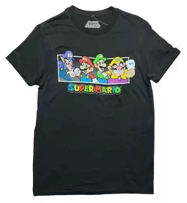 Super Mario #11350 NEW Men's Mario Luigi Wario Waluigi 100% Cotton T-Shirt • $4.99