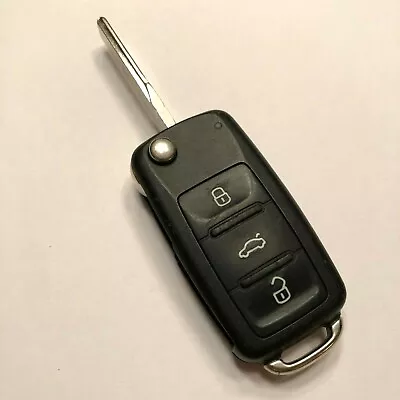 OEM Keyless Entry Remote Key Fob 4B Uncut Blade OEM Volkswagen NBG010206T • $28.59