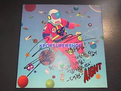 Jung Dae Hyun 1st Single Album Aight Autographed Signed CD Photocard B.A.P Promo • $39.90