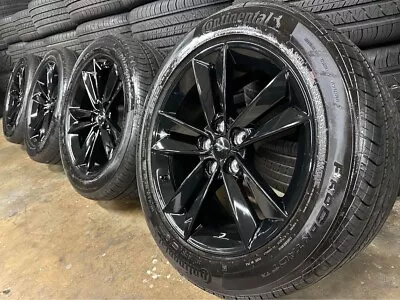 2023 Ford Mustang GT Fastback Ebony Black 18” OEM Wheels And Tires • $1000