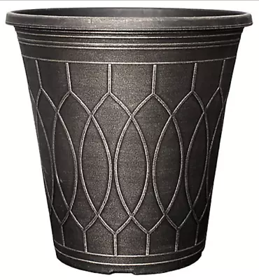 30 Litre Large Plant Pot Outdoor Garden Tall Round Plastic Flower Tree Planter • £13.99