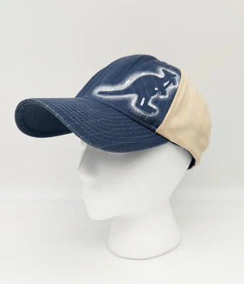 $19 • Buy Kangol Blue Tan Spray Paint CAO1474 - L/XL - Flexfit Cap Hat Baseball