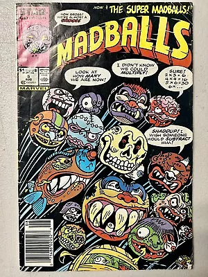 Madballs #5 1987 1st Story By Michael Gallagher Marvel Comic Book Newsstand • $3.99