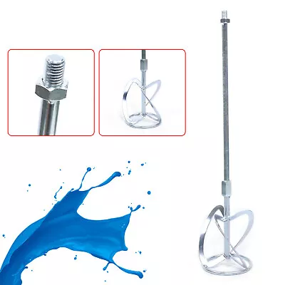 Mannual Paint Mortar Mixer Cement Stirring Paint Rod Concrete Plaster Mixer • $19