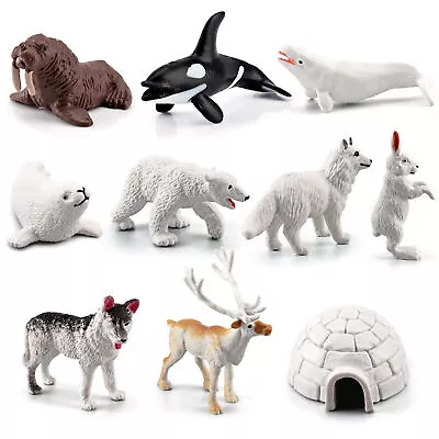 Sea Animals Bear Animal Figurines Realistic Plastic Fish Toys For Kids • $16.36