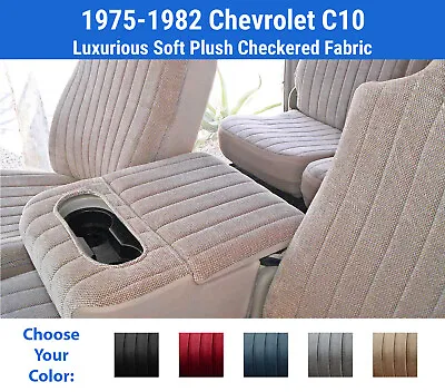 Plush Regal Seat Covers For 1975-1982 Chevrolet C10 • $190