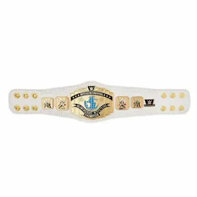 £59.99 • Buy Wwe White Intercontinental Championship Mini Replica Title Belt Official New