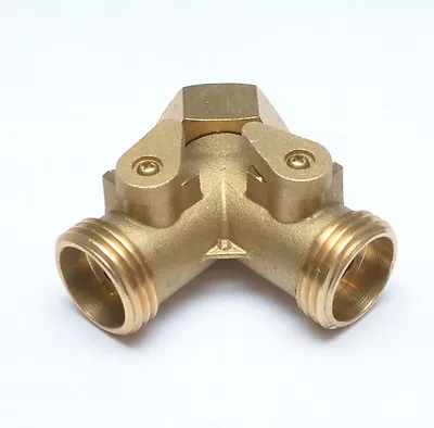 3/4  Female GHT Washing Machine / Laundry Sink Y WYE Water Splitter Valve • $21.88