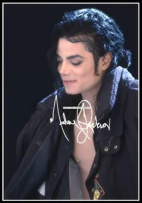 Michael Jackson Autographed Cotton Canvas Image. Limited Edition (MJ-221) • $11.94