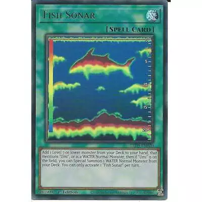 £22.95 • Buy LED9-EN020 Fish Sonar : Ultra Rare : 1st Edition : YuGiOh Trading Card Game