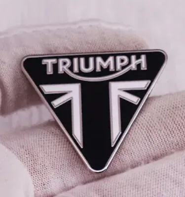 £4.25 • Buy Triumph Motorcycle Enamel Pin Badge 