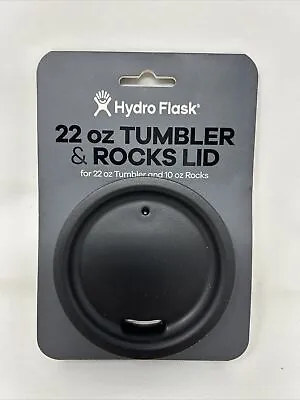Hydro Flask TSLID001 Tumbler Lid Replacement Black For 22oz Tumbler & 10oz Rocks • $5