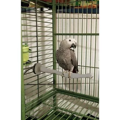 K&H Pet Products Small Bird Heated Thermo-Perch Gray 10.5″ X 1″ X 1″ • $45.88