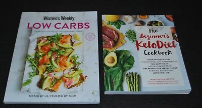 Beginner's Keto Diet Cookbook By Martina Slajerova + Women's Weekly Low Carbs • $24.50