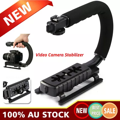 U Shape Bracket Handheld Video  Stabilizer For SLR DV Camera Camcorder • $12.98