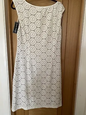 £9.99 • Buy Nwt.  Jessica Howard Cream Dress Size 16 Length 39” Lined