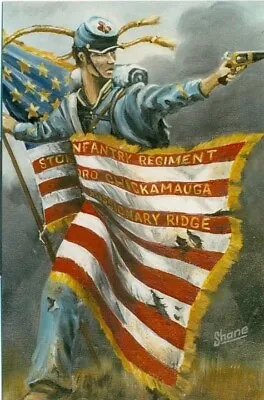 Military Art Print 11x14 “Battle Cry Of Freedom   • $10