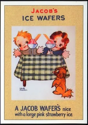 £2.95 • Buy Modern Postcard: JACOBS Ice Wafer Biscuits (Chloe Preston Graphics). Opie 01JC04