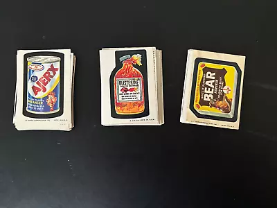 Complete Set Of Wacky Packages Wonderbread Series 12 &3 • $65