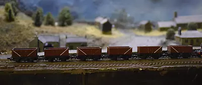 6 Pack N Gauge 8 Plank Mineral Wagons SR Brown • £24.50