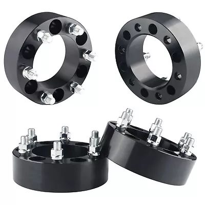 $83.99 • Buy 2 Inch 6x5.5 Wheel Spacers 6x139.7 For Chevy Silverado 1500 Suburban Sierra 1500