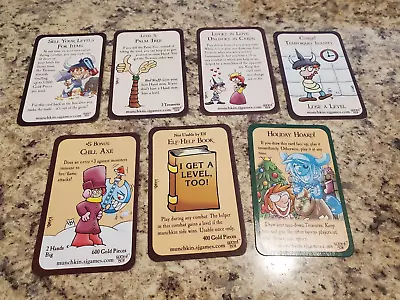 Lot Of 7 Rare Munchkin Comic Book Promo Cards • $40