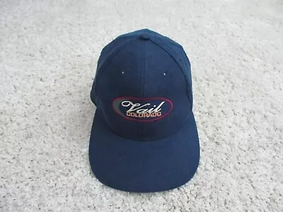 Colorado Vail Baseball Hat Adult OSFM Blue Cap Embroidered Men Ski Strapback • $13.99