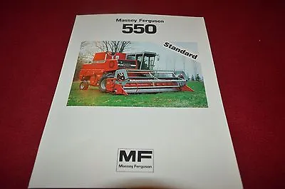 Massey Ferguson 550 Combine Dealers Brochure YABE11 Ver3 • $16.99