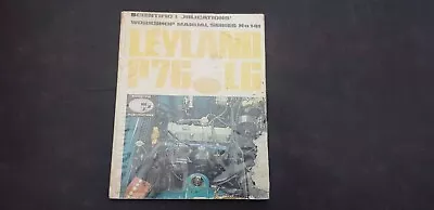 Leyland P76 6 Cylinder Models Workshop Manual • $25