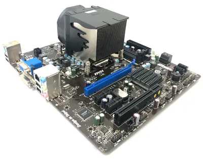 MSI H61M-E23 (B3) Micro ATX Motherboard LGA 1155 DDR3 I/O SHIELD INCLUDED • £34.99