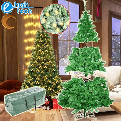 6.5ft Pre-Lit Christmas Tree Artificial Xmas LED Lights Holiday Home Decorations • $89.99