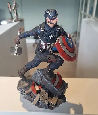 Iron Studios Avengers Endgame Captain America 1/10 Scale Polystone Statue • £205.48