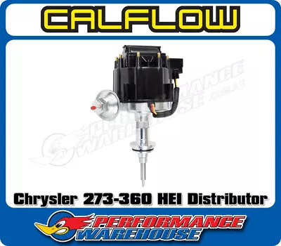 Chrysler Small Block LA 273 318 340 360 HEI Distributor - Black OEM Type Cap • $115.23