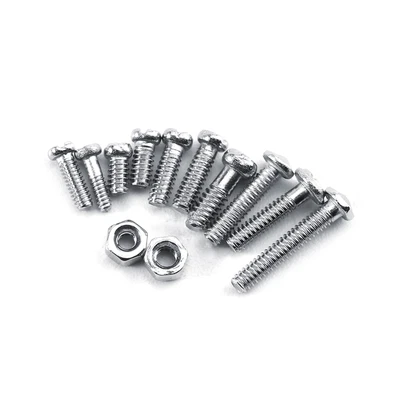 $10.54 • Buy Eyeglass Sunglass Watch Repair Stainless Steel Screws Nuts Tool Kit Nose Pad