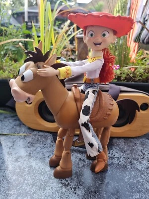 £20 • Buy TOY STORY Jessie 11” Cowgirl Doll THINKWAY Toys Disney Pixar  PLASTIC BULLSEYE