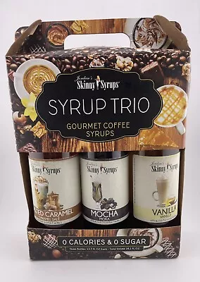Jordan's Skinny Syrups Classic Coffee Syrup Variety Pack Trio Sugar Free 12.7 • $31.85