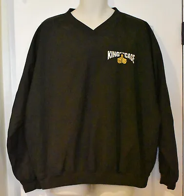 King Of The Cage MMA Pullover Sweater Black Size XL Port Authority • $40