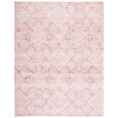 SAFAVIEH Metro MET987U Handmade Dark Pink / Ivory Rug • $74.99