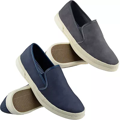 Mens Casual Slip On Summer Deck Boating Shoes Lightweight Loafers Moccasins   • £14.95