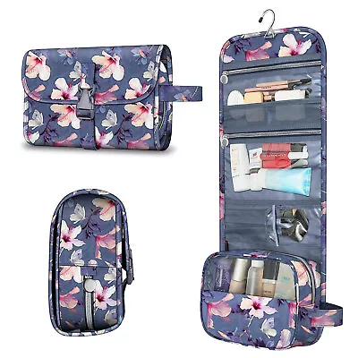 Womens Waterproof Travel Cosmetic Hanging Makeup Bag Toiletry Case Storage Pouch • $13.39