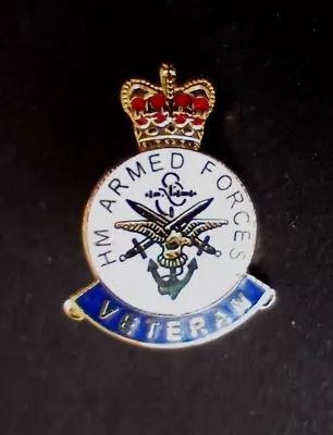 Armed Forces Veteran Pin Badge • £3.25