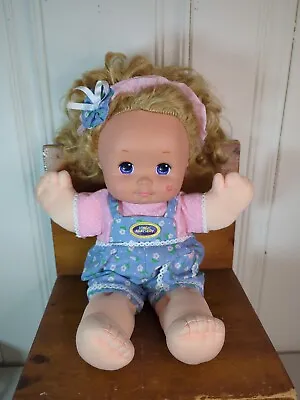 Vintage Mattel Magic Nursery Baby Girl Doll 1989 • $16.99